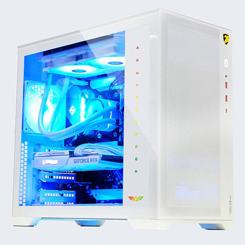 Armaggeddon TESSARAXX APEX 13 AIR Gaming CaseWhite