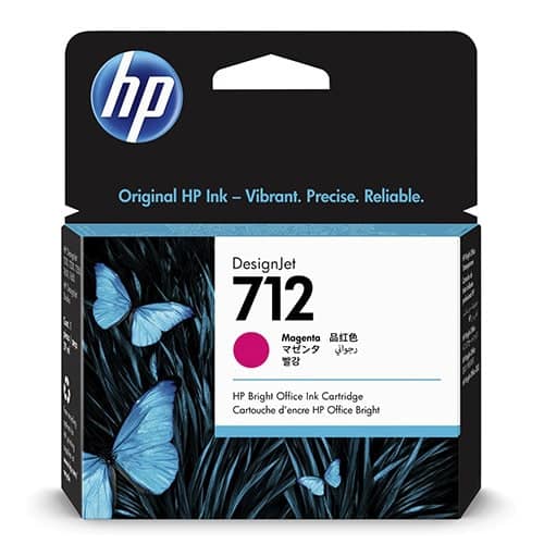 HP INK CARTRIDGE 712 MAGENTA 29ML 3ED68A