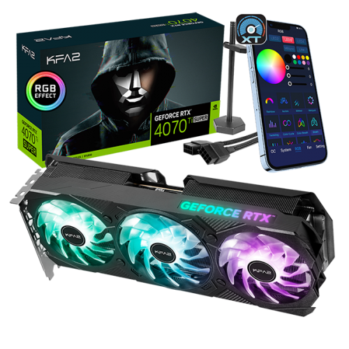 KFA2 GEFORCE RTX 4070 TI SUPER EX GAMER 1-CLICK OC 16GB