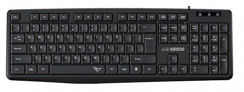 Alcatroz KB1500 Silent Wired Keyboard