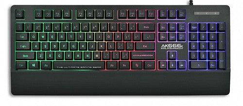 Armaggeddon AK-666X Gaming Keyboard with Palm Rest