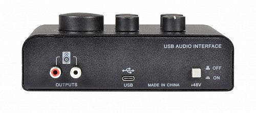 Citronic USB 2+1 Audio Interface 2 Mics+1 Instrum 173.650UK