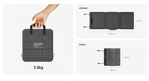 EcoFlow SPP Solar Panel Portable 60W