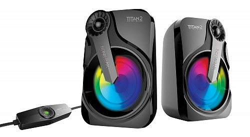 SonicGear Titan2 2.0 USB Speakers 12W 7LFX