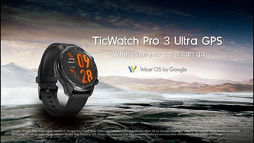 Mobvoi TicWatch Pro 3 Ultra GPS Google Wear OS SmartWatch