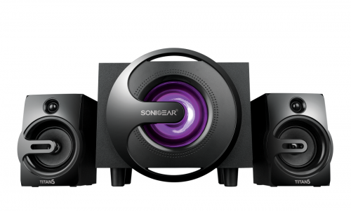 SonicGear Titan5 2.1 PC Speakers BT/USB/FM/LED 40W