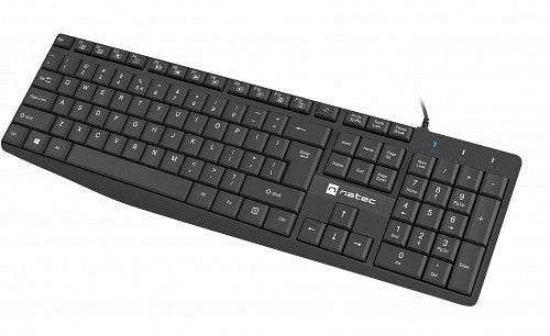 Natec NAUTILUS Wired Keyboard Black