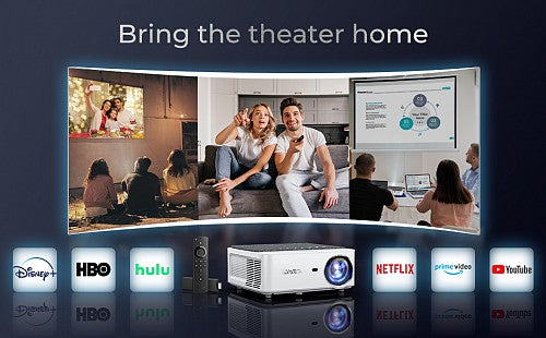 Yaber V6 Full HD LED Projector WiFi/BT 450 Ansi