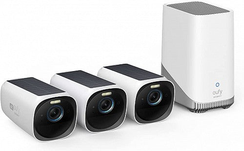 Anker Eufy Security Camera Kit Eufycam3 3+1 & Home Base