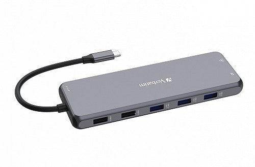 Verbatim USB-C 13-Port Hub Triple Display 100W PD CMH-13