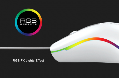 Alcatroz ASIC 9 RGB Wired Mouse White