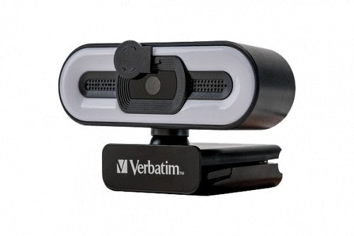 Verbatim Webcam Full HD Autofocus with Microphone & Light AWC-02