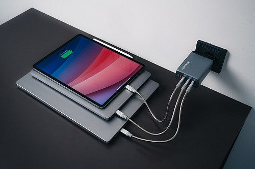 Verbatim GaN Charger 4 Port 240W USB A/C (EU/UK/US) GNC-240