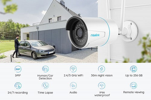 Reolink WIFI Outdoor Camera 5MP RLC-510WA