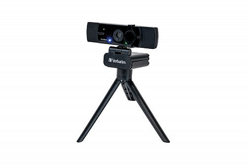 Verbatim Webcam 4K Autofocus Wide Angle with Dual Microphone AWC-03