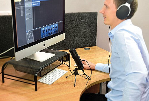 Citronic CU-POD USB Podcast Mic with Stand 173.632UK