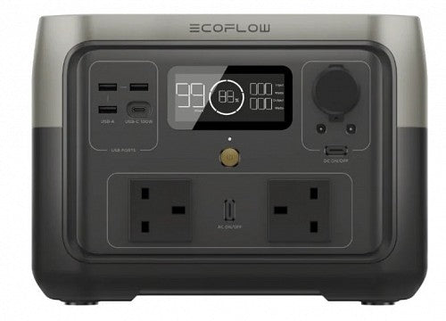 EcoFlow RIVER 2 MAX UK Portable Power Station 500W