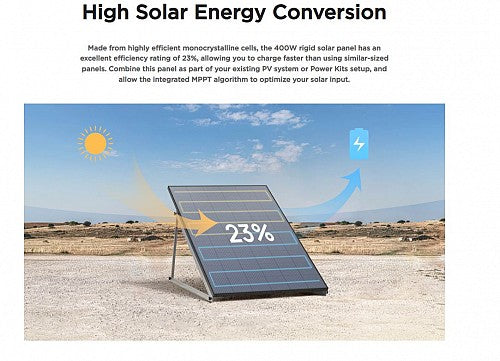 Ecoflow Solar Panel Rigid 800W (Combo 2x400W)