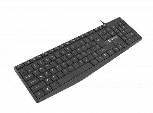 Natec NAUTILUS Wired Keyboard Black