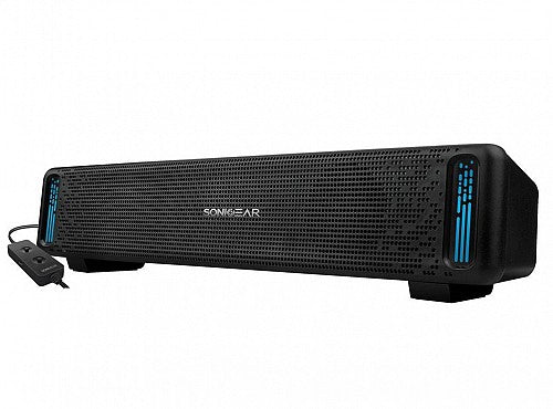 SonicGear SONICBAR U200 USB RGB Soundbar Black