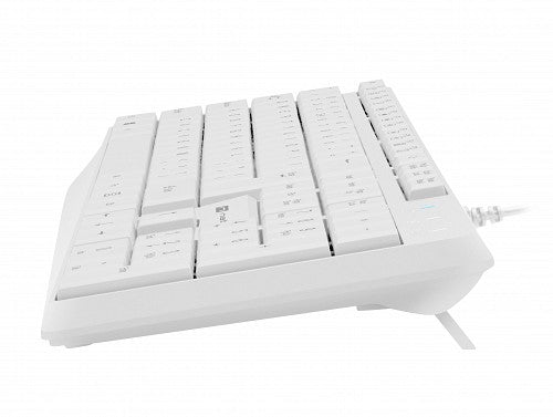 Natec Keyboard Wired White NAUTILUS