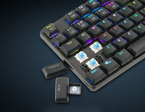 Armaggeddon SMK-9R Low Profile Black Switches Mechanical Keyboard