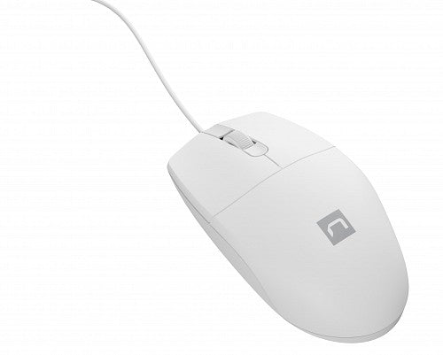 Natec Mouse Wired Optical 1000DPI White RUFF 2