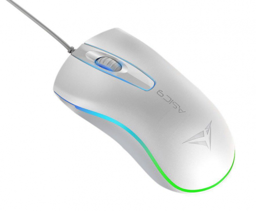 Alcatroz ASIC 9 RGB Wired Mouse White