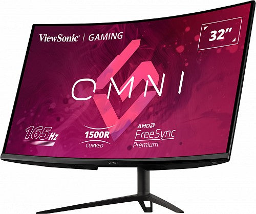 Viewsonic OMNI Monitor VX 32'' Full-HD Curved 165hz Adjustable Heigh VX3218-PC-mhdj