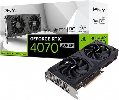 PNY GEFORCE RTX 4070 SUPER 12GB VERTO Dual Fan