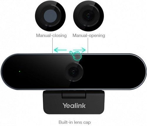 Yealink UVC20 1080P USB Webcam with Microphone & Privacy Lens Cap