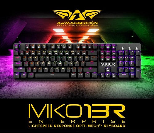 Armaggeddon MKO-13R ProGaming Optical Mechanical Keyboard