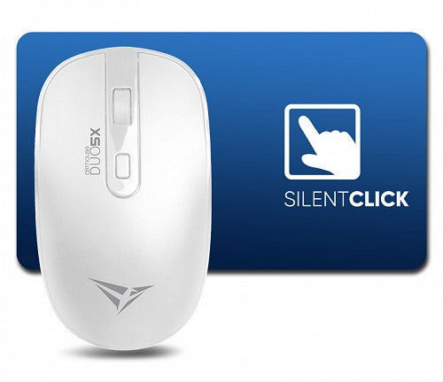 Alcatroz Airmouse Duo 5X Wireless/BT Mouse White