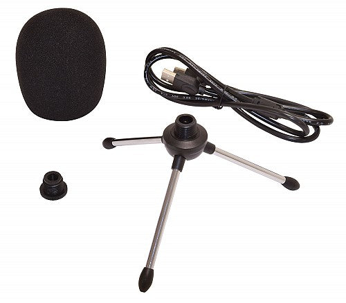 Citronic CU-POD USB Podcast Mic with Stand 173.632UK