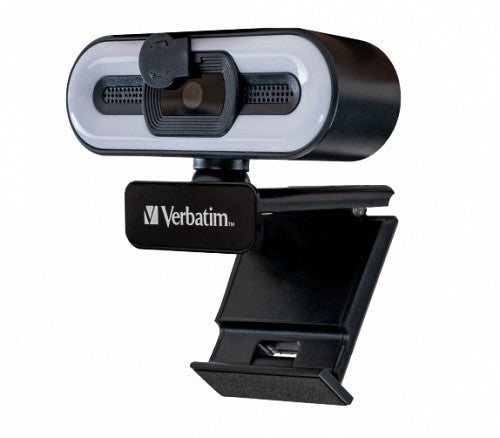 Verbatim Webcam Full HD Autofocus with Microphone & Light AWC-02