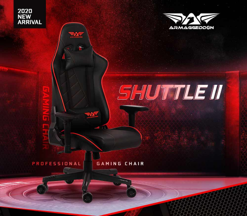 Armaggeddon SHUTTLE II Gaming Chair Firestorm Red