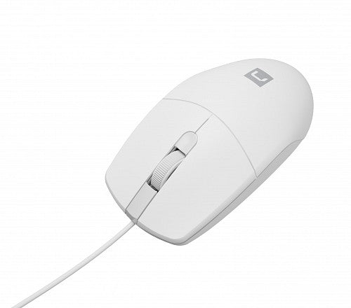 Natec Mouse Wired Optical 1000DPI White RUFF 2