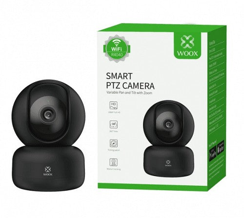 WOOX R4040B Wi-Fi Smart PTZ Camera 1080P Black