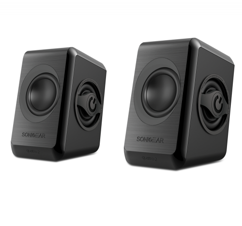 Sonicgear Quatro2 2.0 USB Powered PC Speakers Grey 12W