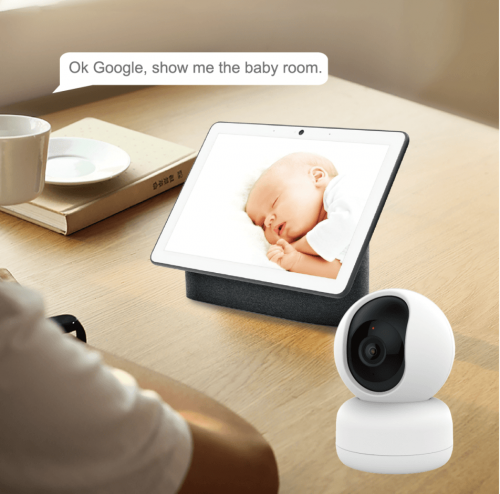 WOOX R4040 Wi-Fi Smart PTZ Camera 1080P, SD Card