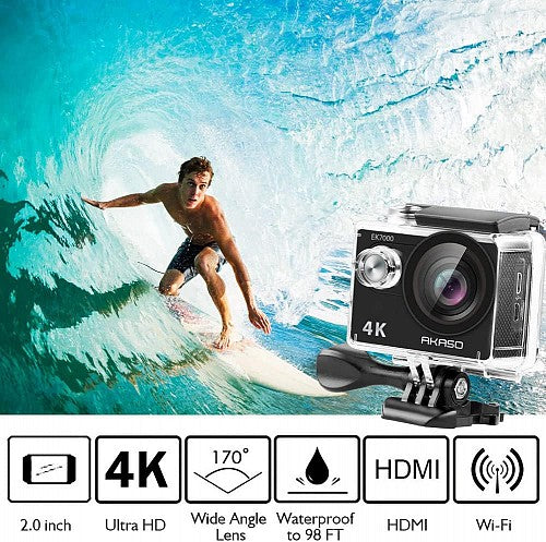 Akaso Action Camera 4K30FPS 20MP EK 7000