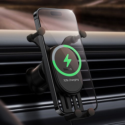 Baseus Car Charger & Holder Wireless for AirVent 15W SUWX030001