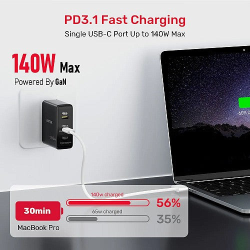 Unitek Charge 140W 4in1 GaN Charger+240W Cable P1115A