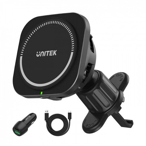 Unitek Charge Car Wireless MagSafe Charger Cooling Kit P1403A