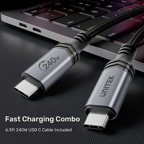 Unitek Charge 140W 4in1 GaN Charger+240W Cable P1115A