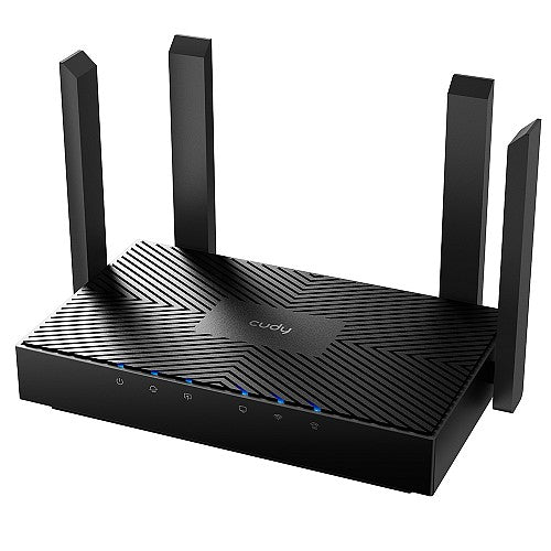 Cudy Router AX3000 Dual Band Gigabit Wi-Fi 6 Mesh VPN WR3000