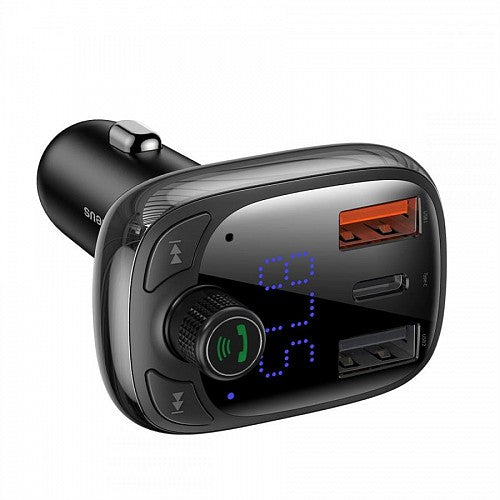 Baseus Car FM Transmitter-Charger USB/BT/SD S13