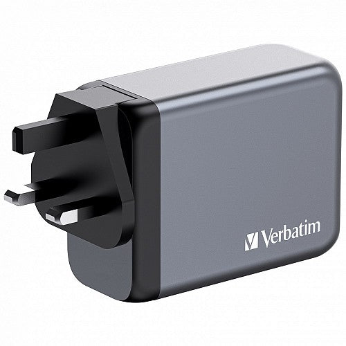 Verbatim GaN Charger 4 Port 200W USB A/C (EU/UK/US) GNC-200