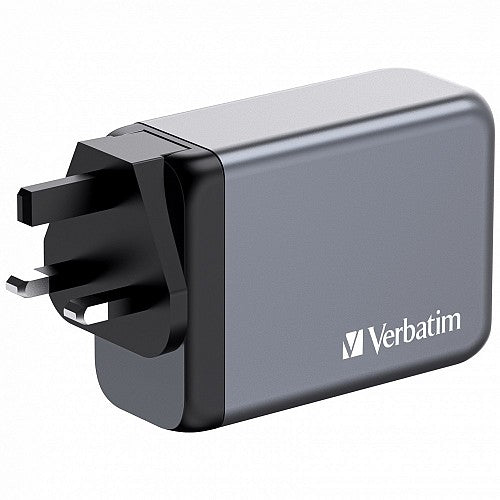 Verbatim GaN Charger 4 Port 240W USB A/C (EU/UK/US) GNC-240