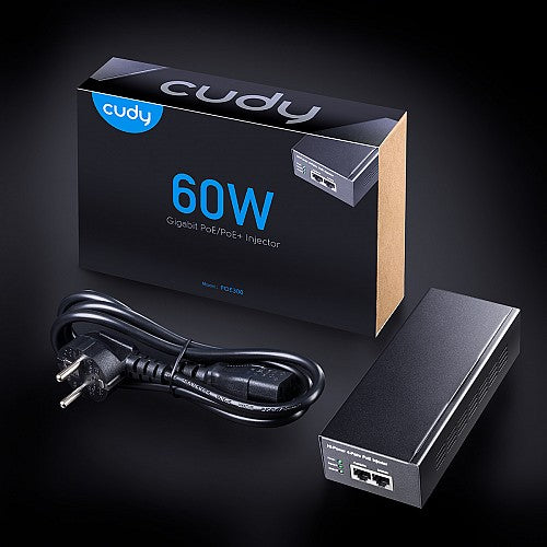 Cudy PoE Adapter/Injector Gigabit 802.3bt/at 60W POE300